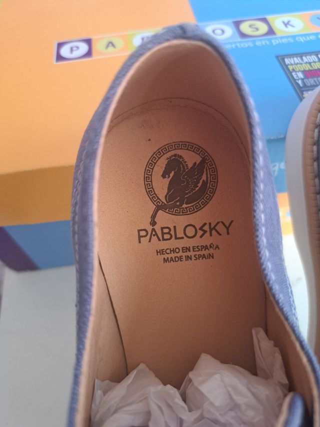 ZAPATOS NIÑO PABLOSKY A ESTRENAR T-35 REF24/8447