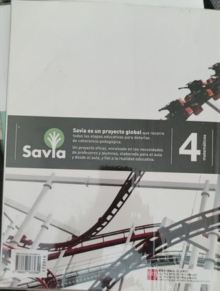 Libro Matemáticas 4 ESO