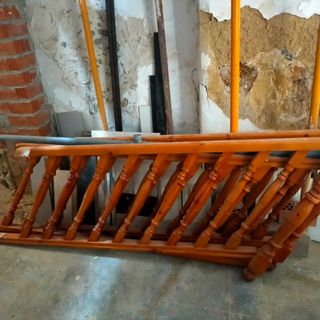 Baranda de madera