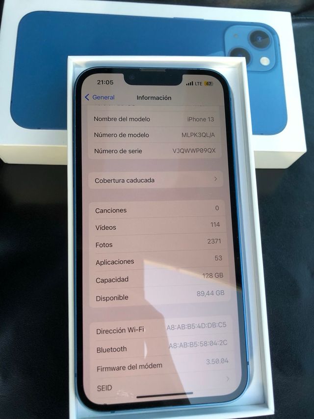 IPHONE 13 BLU 128GB