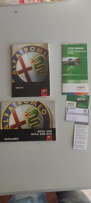 Livros originais em Italiano - Alfa Romeu 156