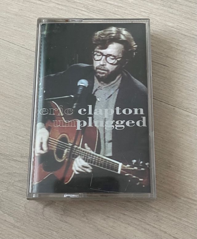 Cinta cassette Eric Clapton Unplugged