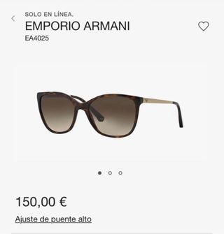 Gafas de sol de mujer Emporio Armani EA4025