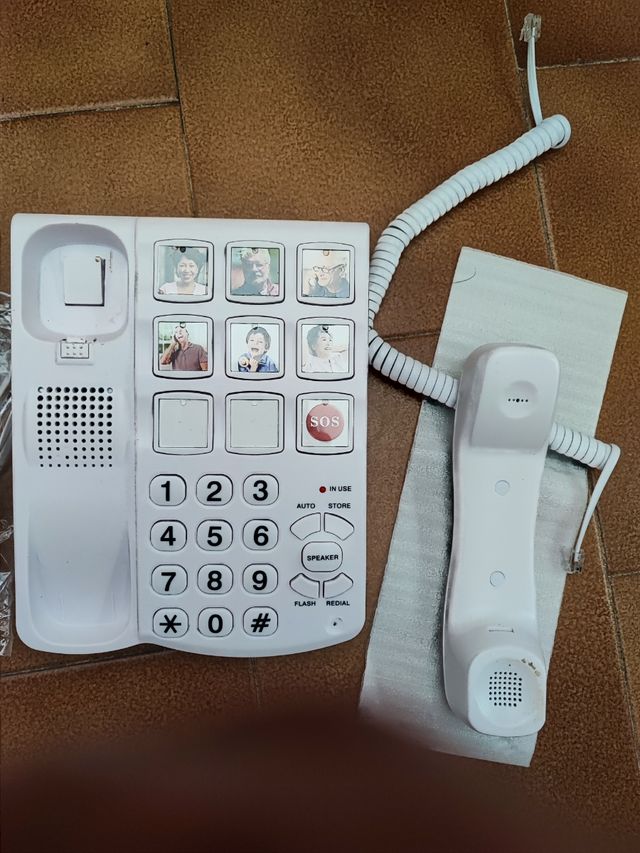 Telefono boton grande personas mayores