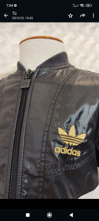 Chaqueta Vintage Adidas talla XS(34)como nueva