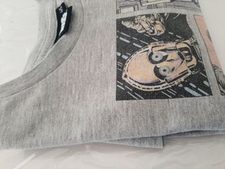 Camiseta gris de niño Star Wars . Talla 4-5