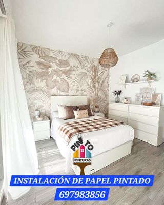 PAPEL PINTADO Y PINTURA 