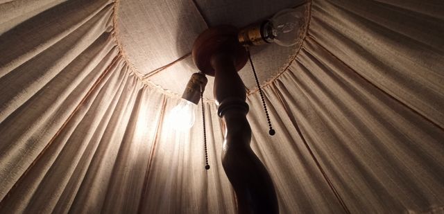 Lampada piantana da terra anni '20