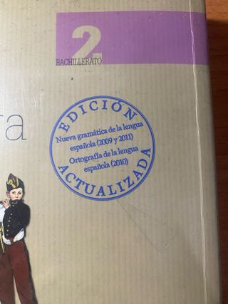 Libro - Lengua Castellana.