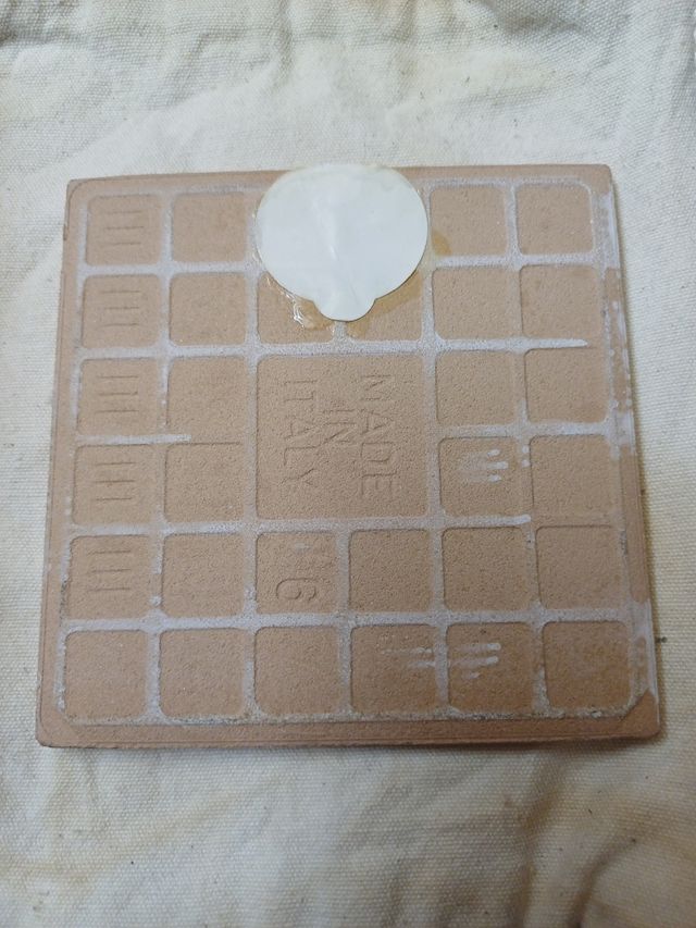 Piccola mattonella da decorare