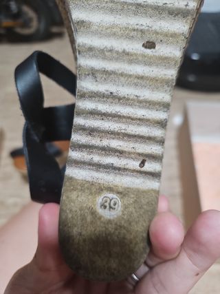 Sandalias cuña