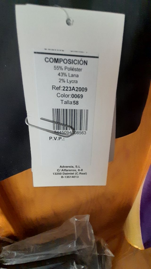Traje Chaqueta