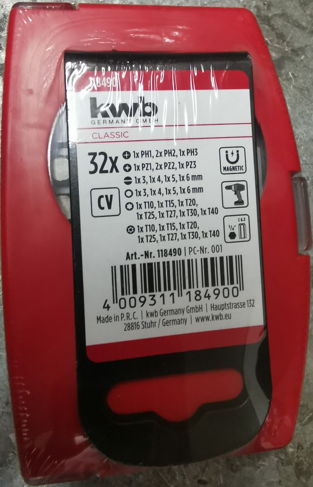 Juego 32 puntas surtidas cv