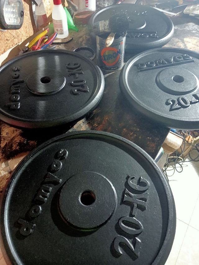 Discos 10kg y 20kg