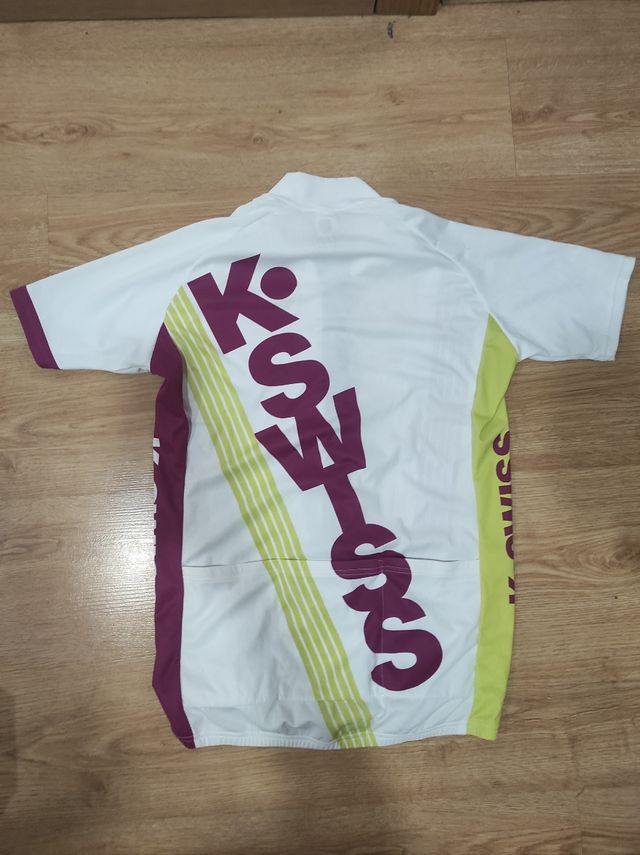 Maillot ciclismo mujer k.swiss