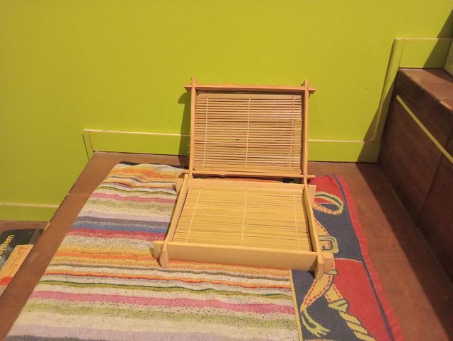 Esterilla sushi bambú