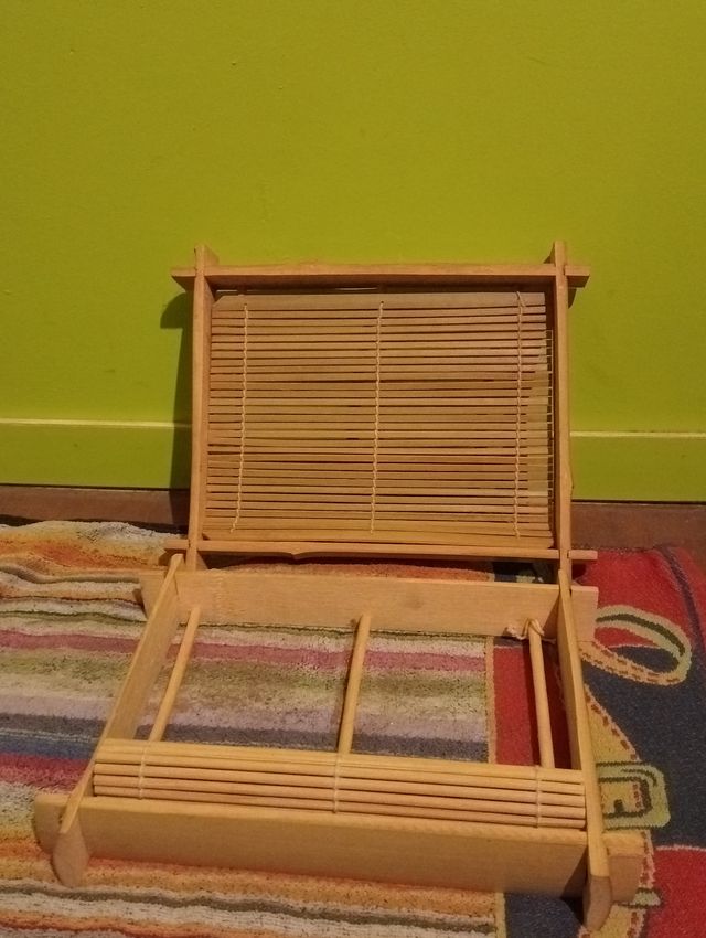 Esterilla sushi bambú