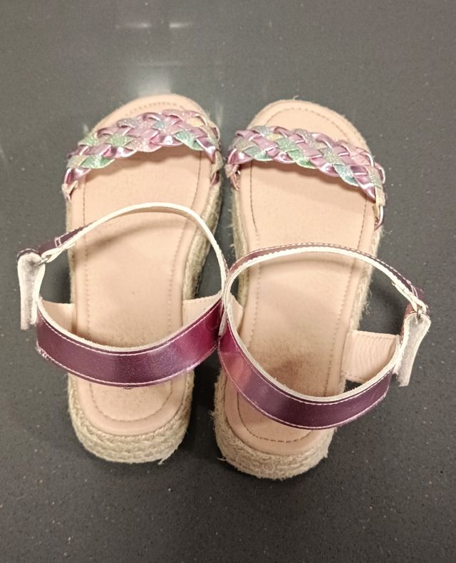 Sandalias niña plataforma Talla 33