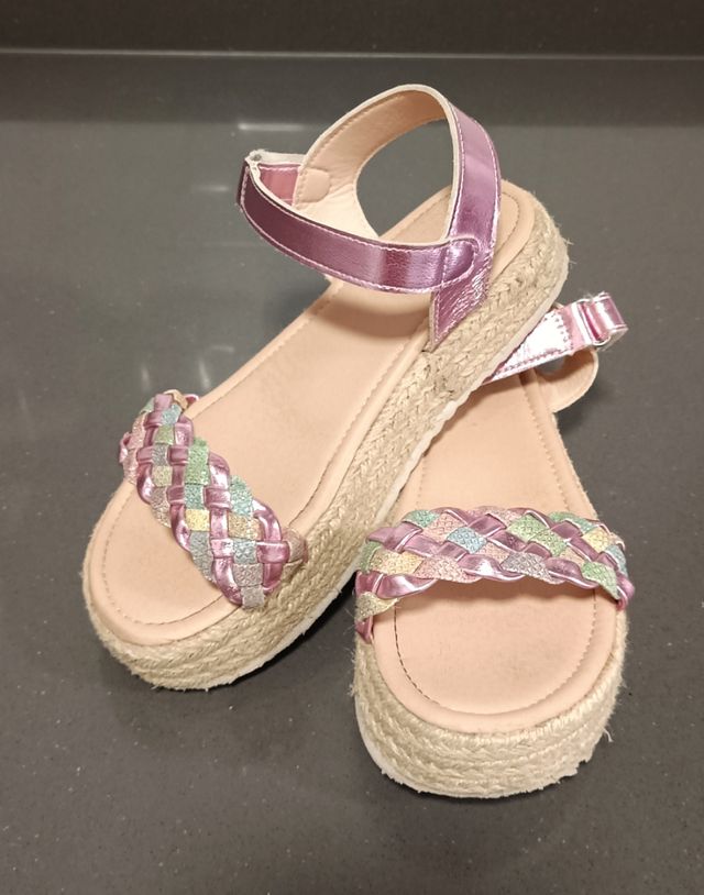 Sandalias niña plataforma Talla 33