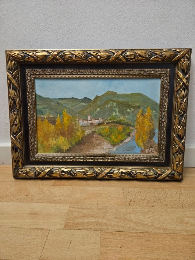 Óleo sobre lienzo paisaje