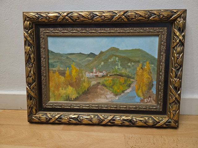 Óleo sobre lienzo paisaje