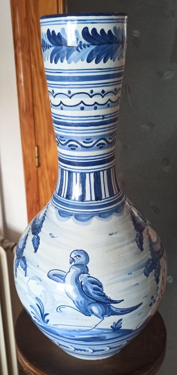 FLORERO. Cerámica de Talavera