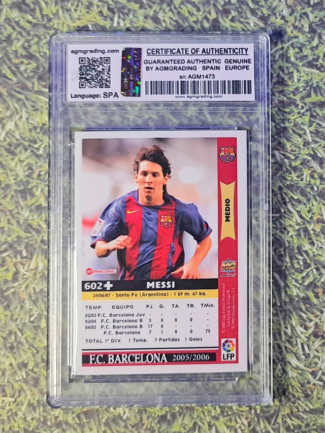 LEO MESSI 2005-06 - 2º Año FCB - MUNDICROMO #602+