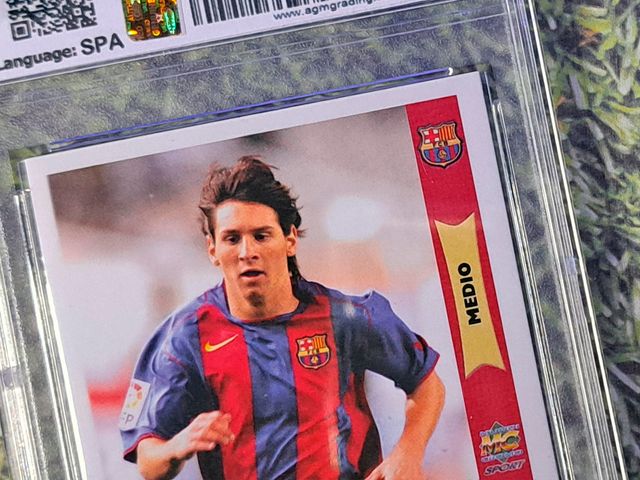 LEO MESSI 2005-06 - 2º Año FCB - MUNDICROMO #602+