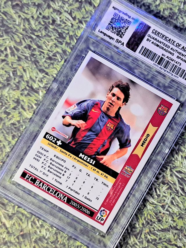 LEO MESSI 2005-06 - 2º Año FCB - MUNDICROMO #602+