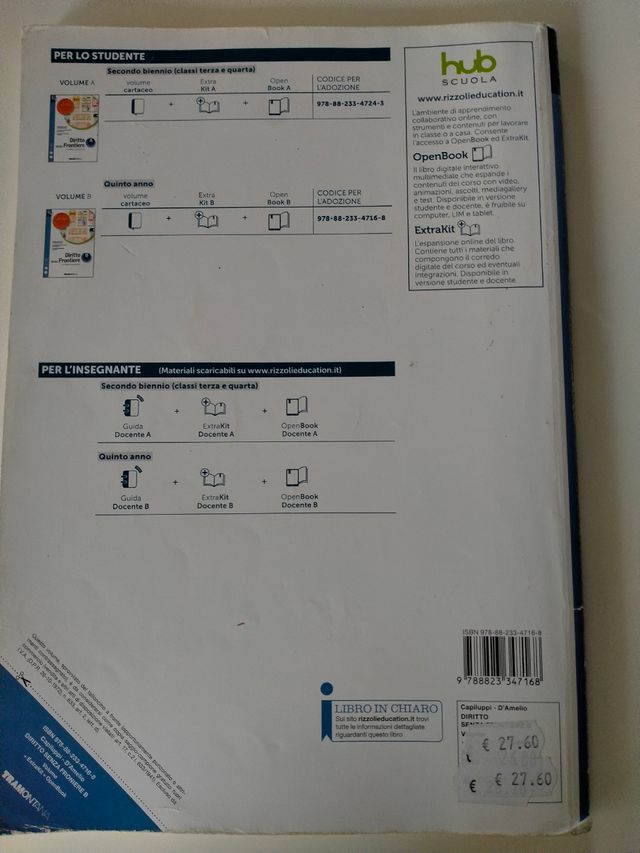 9788823347168 Diritto senza frontiere