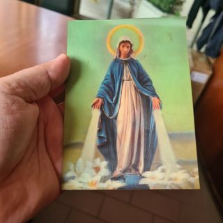 cartolina sacra vintage anni 60 retrò liberty coll