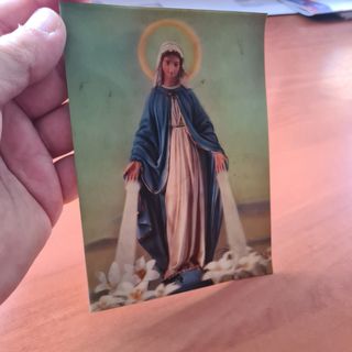 cartolina sacra vintage anni 60 retrò liberty coll