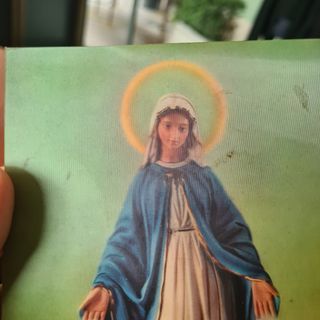 cartolina sacra vintage anni 60 retrò liberty coll