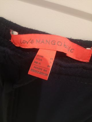 Pantalón bolsillos Mango