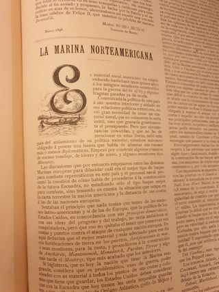 Revista El Mundo Naval Ilustrado