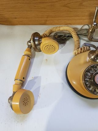 Teléfono mesa antiguo