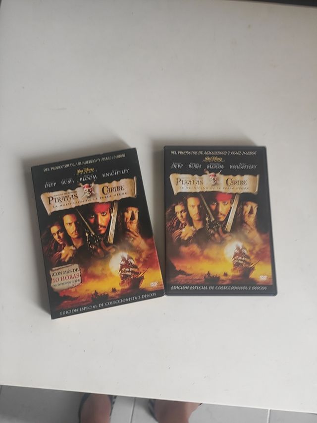 DVD Piratas del Caribe