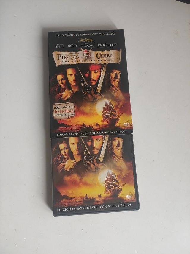 DVD Piratas del Caribe