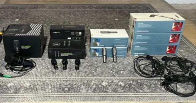 SET MICROFONÍA BATERÍA ACÚSTICA