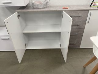 HERMOSA COMODA APARADOR 3 PUERTAS 4 CAJONES