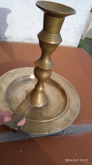 candelabro in ottone