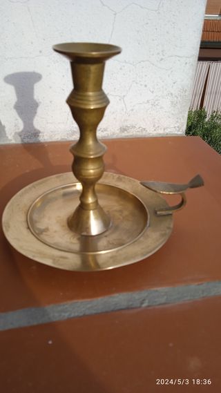 candelabro in ottone