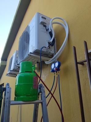 Carga de gas aire acondicionado