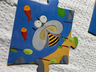 Puzzle gigante tattile - djeco - nuovo - bimbi 3+