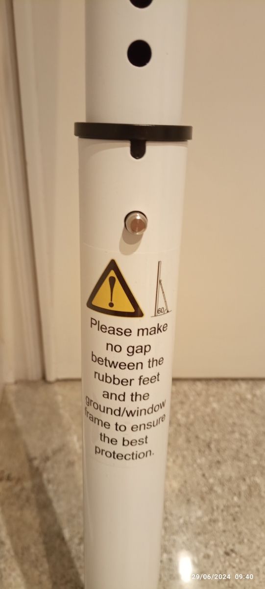 Barra de seguridad puerta