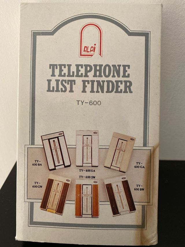 Telephone List Finder TY-600