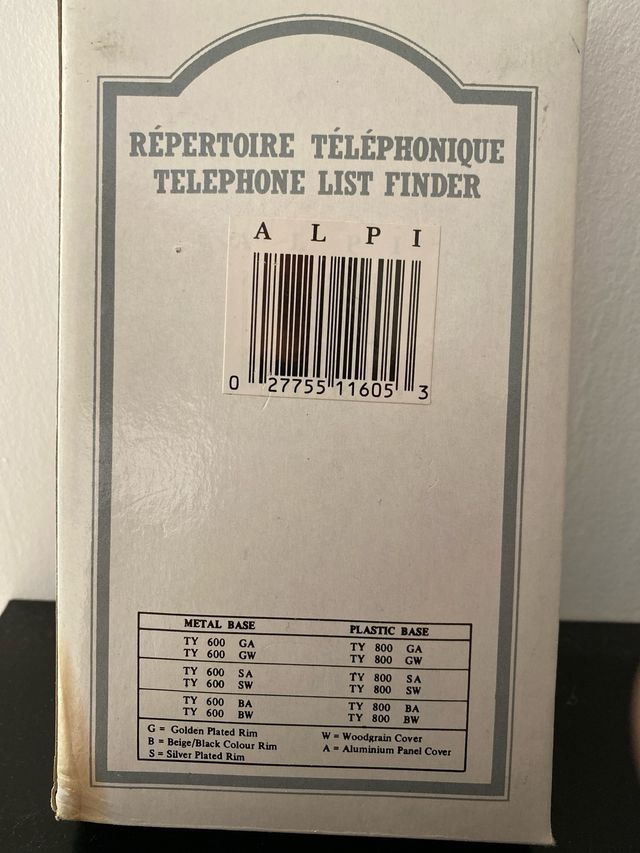Telephone List Finder TY-600