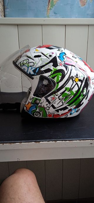 Casco moto