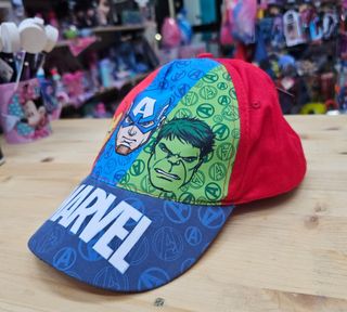 Cappello con visiera tg. unica regolabile avengers