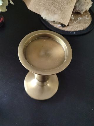 Candelabro Metal dorado